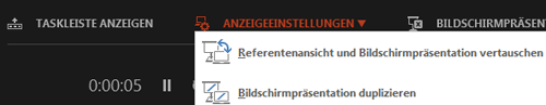 Referentenansicht PowerPoint 2013 - Anzeigeeinstellungen