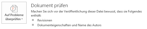 Word 2013: Dokument prüfen Word 2013: Dokument prüfen