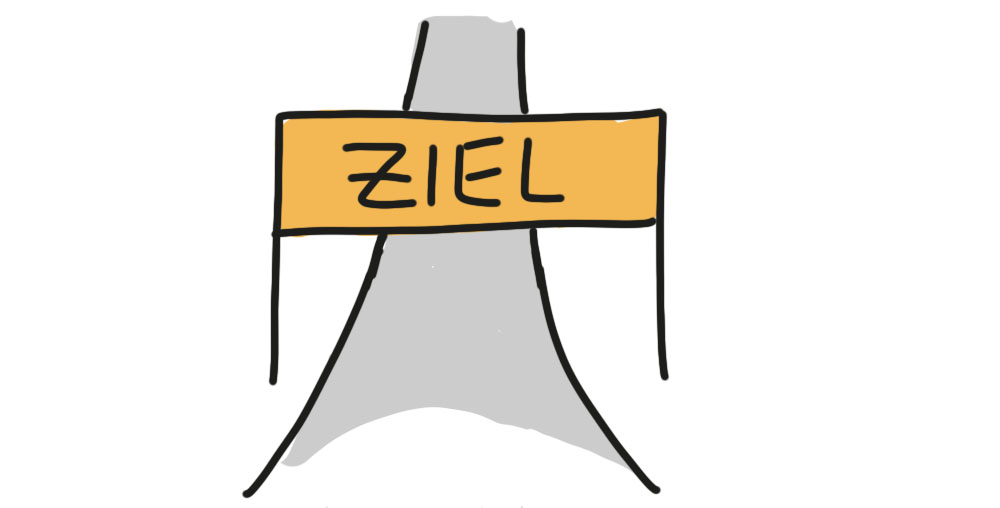 Zielbanner