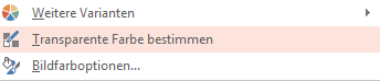 Screenshot PPT: Transparente Farbe bestimmen