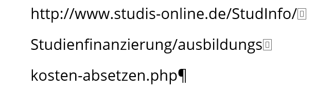Zwei bedingte Nullbreite-Wechsel Zwei bedingte Nullbreite-Wechsel