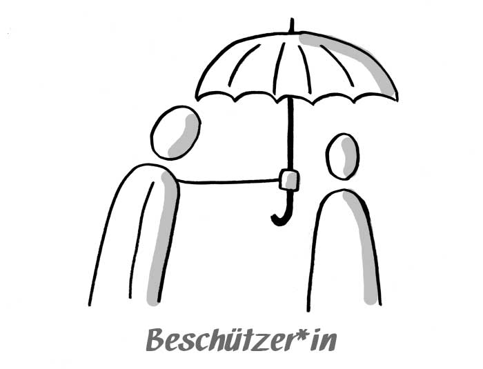 Beschützer:in