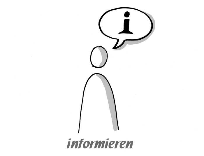 informieren