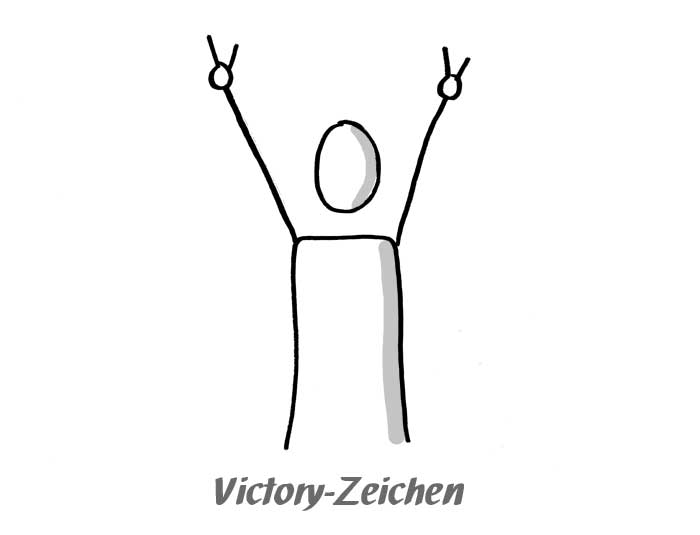 Victory-Zeichen